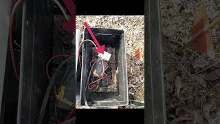 Dakota Alert Driveway Alarm Battery Hack drivewayalert Dakotalert homestead [upl. by Yhtomit]