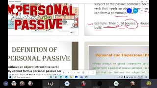 Unit  8 quotMedia Mattersquot Grammar  The Passive Voice  Impersonal Personal Structures [upl. by Ab]