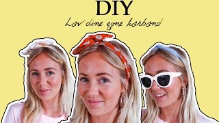 DIY  LAV DINE EGNE HÅRBÅND [upl. by Aisile]