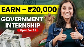 Government of India की ये Internship लिस्ट चेक ज़रूर कर लें  Government Internship 2023 For Everyone [upl. by Braunstein804]