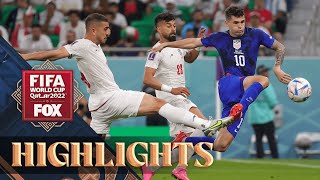 Iran vs United States Highlights  2022 FIFA World Cup [upl. by Yeldar]