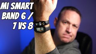 Xiaomi Mi Smart Band 6 or 7 vs Mi Band 8  Better or worse [upl. by Sewell]