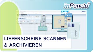 Lieferscheine scannen und archivieren mit dem SAP BarcodeVerfahren [upl. by Berg]