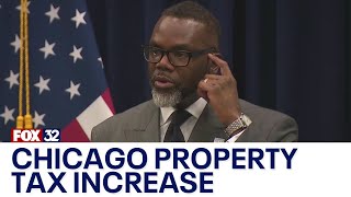 Chicago mayor proposes 300M property tax increase reaction pours in [upl. by Hgieliak125]