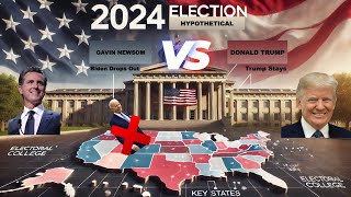 Donald Trump Vs Gavin Newsom 2024 Hypothetical Swapout [upl. by Seena634]