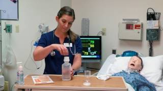 SF Nursing Trach Care Part 1 Suction [upl. by Eentrok]