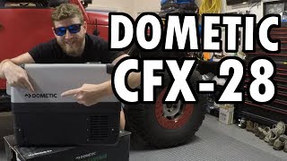 Dometic Fridge Review  CFX 28  Compact Fridge  Jeep JK Mods [upl. by Woermer]