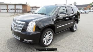 2012 Cadillac Escalade Platinum Collection Start Up Exhaust and In Depth Review [upl. by Lasala]