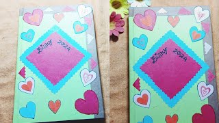 DIY Diary cover design boring diarys new look NIN art and craft [upl. by Ysnat]