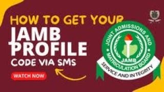 How to get JAMB profile code 20242025  FAST METHODS [upl. by Sirrah]