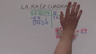 Cómo calcular la raíz cuadrada de un número [upl. by Janenna]