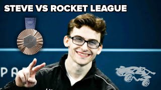 US Pommel Horse Specialist Steve Nedoroscik Takes on Rocket League [upl. by Akinet]