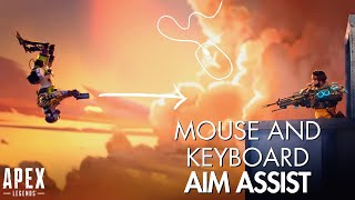 Apex  Aim assist on mouse and keyboard working s23 [upl. by Birgit]