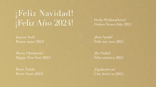 Feliz Navidad y feliz 2024 [upl. by Dannie931]