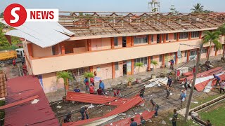 Chukai hailstorm damaged 244 houses seven schools says exco rep [upl. by Anna-Maria]