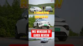 MG Windsor EV Quick Review with Real Range  Comfort  Acceleration MGMotorIndia ev electriccar [upl. by Attaynek]