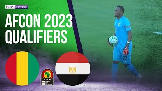 Guinea vs Egypt  AFCON 2023 QUALIFIERS HIGHLIGHTS  06142023  beIN SPORTS USA [upl. by Docila]