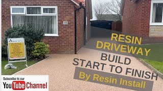 A Full Resin Driveway BuildStart To Finish By Resin Install [upl. by Yahsel]