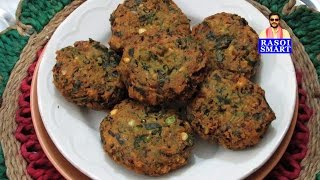 Basale Soppina Vade  Malabar Spinach Fritters  another delight from Malnad region of Karnataka [upl. by Lukey]