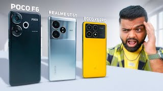 POCO F6 vs Realme GT 6T  Which One is Best [upl. by Blake]