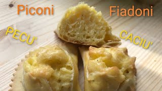 FIADONI E PICONI SAPORITI TRADIZIONE ABRUZZESE E MARCHIGIANA CON FORMAGGIO PECORINO E PARMIGIANO [upl. by Von]