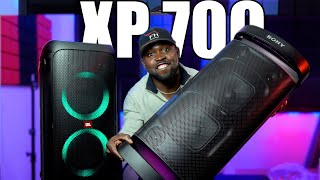 SONY SRS XP700 vs JBL PARTYBOX 310  First Impressions  Binaural Sound Sample  Sound Comparison [upl. by Buffy340]