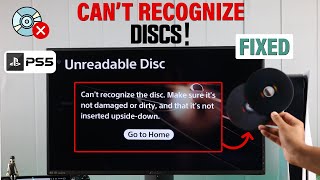 Unreadable Disc on PS5  How to Fix Cant Recognize the Disc [upl. by Paget]