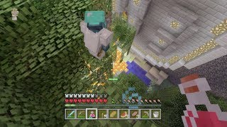 Minecraft Xbox  The Walls  WiBallistic Squid  Part 3 [upl. by Nyletac]