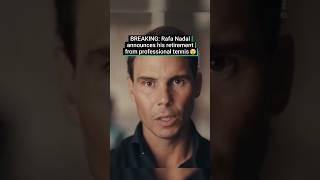 BREAKING Rafa Nadal Announces His Retirement 🚨 [upl. by Marquet440]