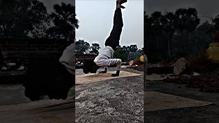 Try this transaction  hand stand push up ‼️ ashortaday fitnessbody shorts [upl. by Zerimar]