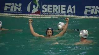 TUTTI I GOL DI ROMA VIS NOVA  SS LAZIO NUOTO 68 21 A1 20162017 [upl. by Hadwyn]