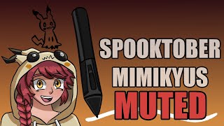 My Voice Got Lost  Mimiktober Drawing Stream [upl. by Ragen]