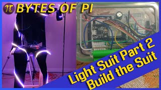 How to build a Pixel LED Mobile Suit Part 2 Build Suit [upl. by Nrek165]