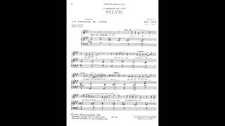 Erik Satie 1886 Trois Mélodies  3 Sylvie [upl. by Nolana]