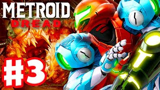 Metroid Dread  Gameplay Walkthrough Part 3  Kraid Boss Fight Nintendo Switch [upl. by Eenafets746]