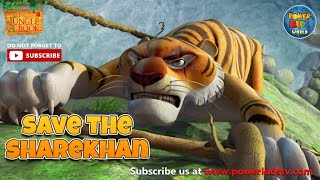 The jungle book cartoon 2 mega episode  New animated series  Powerkids World  English stories [upl. by Enenej324]