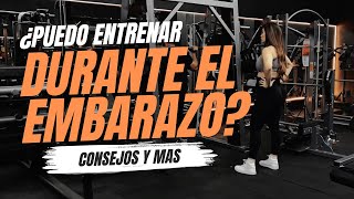 RUTINA de ENTRENAMIENTO para EMBARAZADA l ¿PUEDO ir al GYM estando EMBARAZADA l Karely Ayala [upl. by Inaniel]