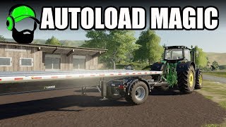 Farming Simulator 19  Autoloader Magic FS19 [upl. by Hepsoj]