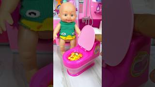 Satisfying with Unboxing amp Review Funny Toilet And Baby Set Toys ASMR Videos [upl. by O'Brien]