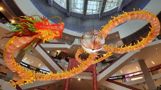 Pavilion Kuala Lumpur CNY Decorations 2024 I Loong Year [upl. by Lairea]