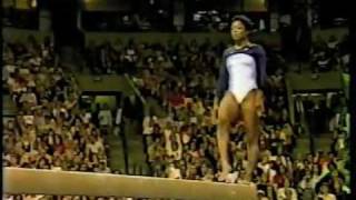 Dominique Dawes Balance Beam  2000 US Olympic Trials Day 2 [upl. by Valery]