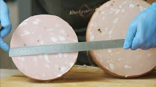 MORTADELLA conseils pour une préparation une coupe et une conservation correcte [upl. by Aikemal]