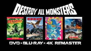 DESTROY ALL MONSTERS 1968 DVD x BLURAY x 4K REMASTER [upl. by Else858]