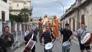 Tropea  Festa I Tri da Cruci 2011  Raduno dei Giganti [upl. by Ynoffit]