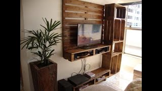 Muebles hechos con palets Forniture made with pallets [upl. by Artima]