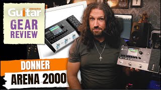 Donner Arena 2000 MultiEffects Pedal  Review  Guitar Interactive [upl. by Maya86]