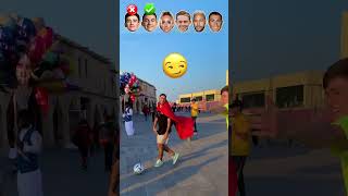 Footballers Nutmeg Challenge [upl. by Eeluj643]