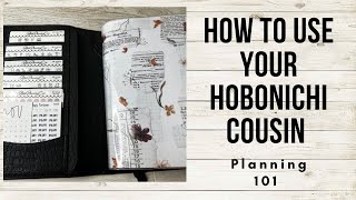 How to use the Hobonichi Cousin  functional planning  memory planning [upl. by Aninaj]