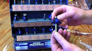 Mastercraft Maximum Router Bit Set  Review [upl. by Carmon]