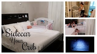 Sidecar Your Crib  CoSleeping Solution For Breastfeeding Mom  Over 40 First Time Mom [upl. by Covell]